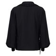 thumbnail image 4 of Chemise à Manches Longues Hommes Mode Décontractée Pull Col en V Manches Longues à Volants Chemise Renaissance Steampunk Manches Trompette Haut Chemises pour Hommes Manches Longues Hommes Chemise Manches Longues, 4 of 9