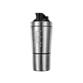 thumbnail image 4 of Czzoypi Leakproof Sports Water Bottle with Handle, Insulated Metal Gym Water Bottle for Fitness Yoga Exercise, Large Capacity 591ml+200ml Space Cup for Workout Hiking Travel Office, 4 of 7