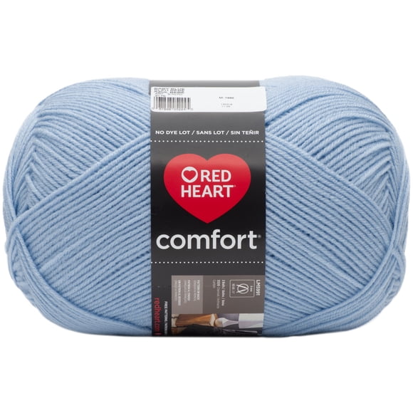 Red Heart® Comfort® Yarn, Solid, Acrylic #4 Medium, 16oz/454g, 867 Yards