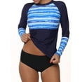 thumbnail image 4 of Charmo Women Rashguards UV Sun Protection Lonng Sleeve Rash Guard Swim Shirt, 4 of 7