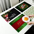 thumbnail image 4 of Oleegame 1 Pce Napperon de Table de Noël Napperons de Table Rustiques Vintage Lavables, 4 of 4