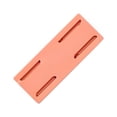 thumbnail image 1 of Ruiboury ABS Power Socket Holder Replacement Solid Color Punch-free Self-adhesive Office Living Room Bedroom Fixer Rack Sticker Orange, 1 of 1