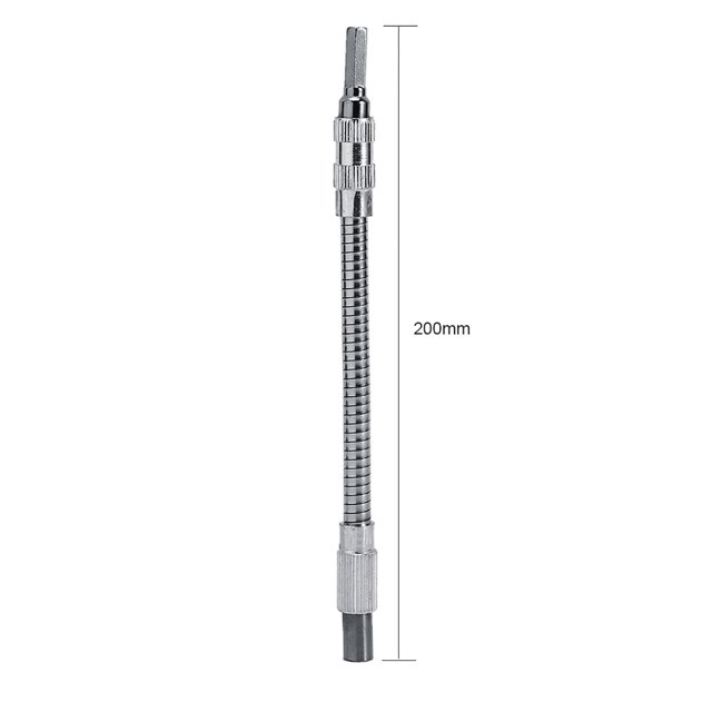 1/4 Inch Flexible Shaft Extension Bit Holder, Extension Screwdriver Flexible Shaft Bit Holder Connecting Link Screwdriver Accessories