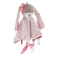 thumbnail image 3 of Lipstore Baby Teething Tag Blanket Infant Teething Blanket Pink Rabbit (1 Count), 3 of 8