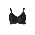 thumbnail image 4 of Rago Satin and Lace Support Bra (2101) 40DD/White, 4 of 4