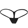 thumbnail image 2 of ORUYROP String pour Femme Taille Basse Micro-Dos G-string String Culotte sous-Vêtements, 2 of 6