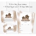 thumbnail image 3 of Inkdotpot Set Of 30Owl Bird Baby Shower Invitations-Diaper Raffle Tickets And Baby Shower Book Request Cards Invites Its A Boy Its A Girl, 3 of 7
