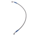 thumbnail image 4 of VONKY Motorcycle Brake Oil Hose Line Pipe Fitting Stainless Braided Steel Silver 45cm 1Set, 4 of 6