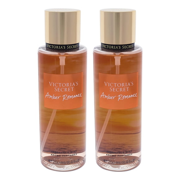 Amber Romance by Victoria's Secret pour Femmes - Bruine Parfumée 8,4 oz - Lot de 2