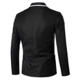 thumbnail image 1 of Men Solid Casual Long-sleeved Slim Single-row One-button Small Suit Coat, 1 of 9