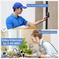 thumbnail image 3 of Video Ring Doorbell WIFI Phone Camera Security Smart Door Bell Intercom Wireless TAPDRA Spare Part, 3 of 3