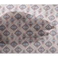 thumbnail image 4 of oneOone Viscose Chiffon Fabric Diamond Geometric Decor Fabric Printed BTY 42 Inch Wide, 4 of 4