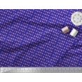 thumbnail image 3 of Soimoi Blue polyester Crepe Fabric Poker Card Symbol Print Sewing Fabric Yard 52 Inch Wide, 3 of 3