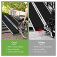 thumbnail image 4 of Giantex Portable Wheelchair Ramp 4FT, Non-Slip Aluminum Folding Mobility Scooter Ramp for Stairs Doorway, 4 of 6