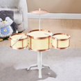thumbnail image 5 of Fesfesfes Ensemble de Pile Jazz pour Enfants Débutant Pratique Pile Instrument de Percussion Réaliste avec Bâtons Jouet Musical d'Éveil pour Enfants Design Simulé, 5 of 5