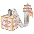 thumbnail image 2 of Vacemry Graduation Money Drawing Box, Birthday Surprise Box with Pull Tab, Creative Cash Gift Box for Graduation Party Birthday Party Little One Shower Bridal Shower, Fun Money Pull Box Decoration, 2 of 3
