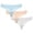 Blue, variant on Women's Seamless Lace Thong Underwear Set - 3-Piece Low Waist Comfortable and Breathable Panties for Daily Wear