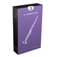 thumbnail image 1 of ammoon Woodwinds Bb Clarinet Traditional Reeds Strength 3.0, 10pcs/ Box, 1 of 9