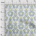 thumbnail image 1 of oneOone Cotton Flex Fabric Paisley Ikat Print Fabric BTY 40 Inch Wide, 1 of 4