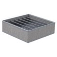 thumbnail image 2 of Luzkey Underwear Socks Storage Box Cabinet Closet Organizer Bathroom Washable Dividers Multifunction Storage Bin Container for Socks Light Gray 7 Grid, 2 of 8