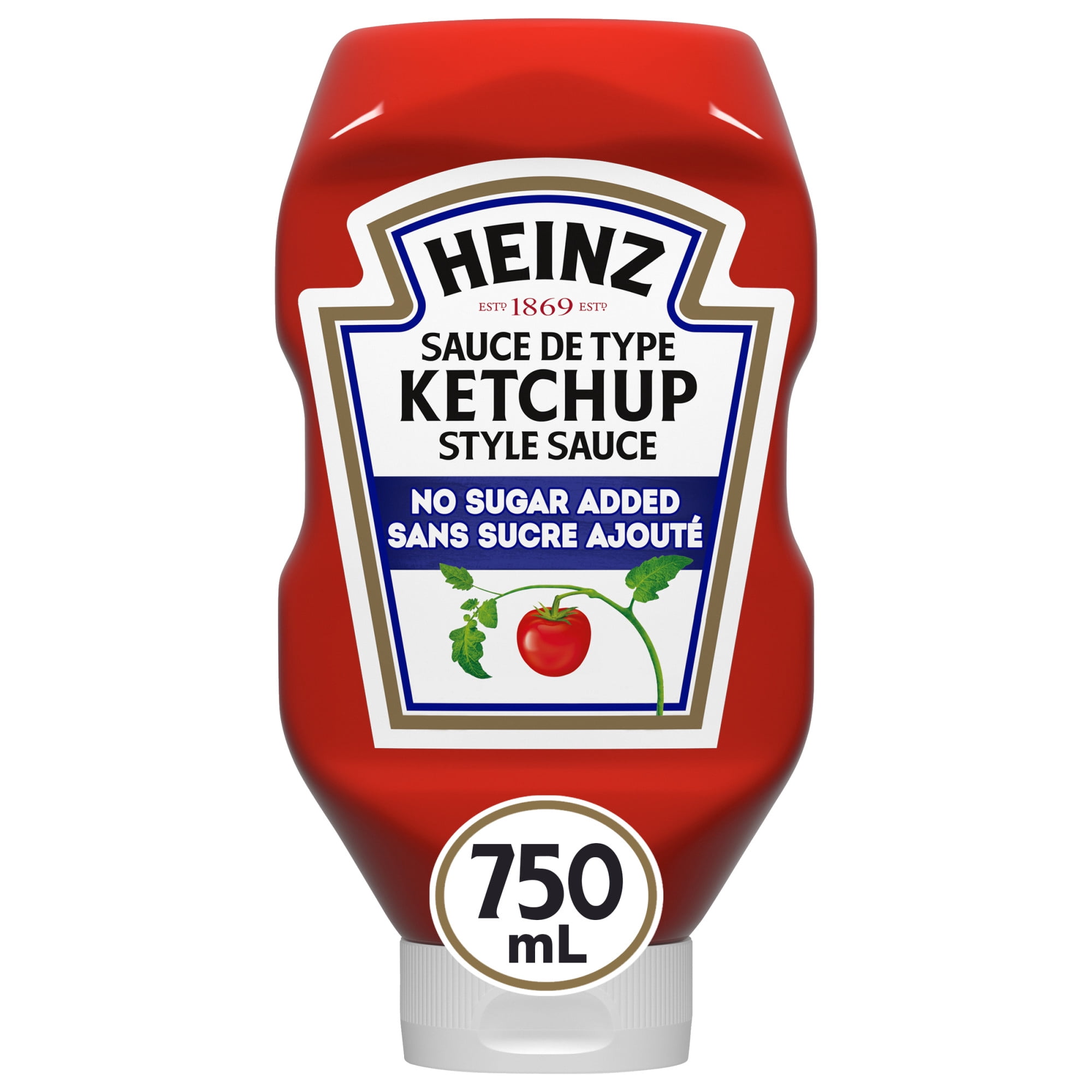Bouteille De Ketchup Aux Tomates Sans Sucre Ajouté