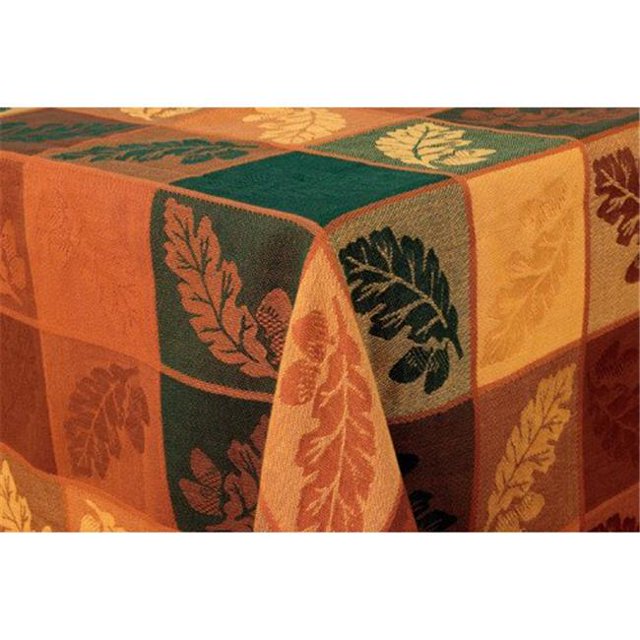 Mr. MJs Trading Table Cloth Pinehurst 52 x 52 in. Contemporary Kitchen Décor