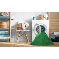 thumbnail image 2 of Ahgly Company Tapis Rectangulaire d'Intérieur Lavable en Machine Vert Transitionnel, 6 Pieds x 9 Pieds, 2 of 7