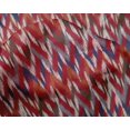 thumbnail image 4 of oneOone Silk Tabby Fabric Chevron Ikat Print Fabric By Yard 42 Inch Wide, 4 of 4