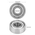 thumbnail image 1 of 10PCS Bearing, Stable Performance 608ZZ Ball Bearing, 8x22x7mm For Mechanical Rotating Body, 1 of 8