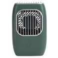 thumbnail image 3 of Mini Neck Fan, Portable Small Desk Fan 2000Mah Large Capacity Battery Usb Rechargeable with Lanyard for Girl Women Men for Indoor Outdoor Ivory White,Peacock Green,, 3 of 7