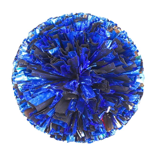 2PCS Cheerleading Handheld Colorful Flowers Sports Activities Performance Cheering Supplies Colorful Lightweight Finger Ring Buckle Design Anti Slip Off PET Material