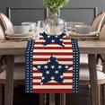 thumbnail image 4 of Polyester Table Runner for Independence Day Holiday Decoration， Kitchen Dining Table Cloth， Living Room Fireplace Cabinet Table Decor, 4 of 6