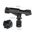 thumbnail image 4 of Fishing Rod Holder Adjustable Fishing Pole Holder For Most Kayak Rail Tracks Kayak Inflatable Boat Fishing Tackle Kit Accessory ,Long Lasting, 4 of 7