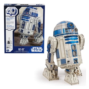 Maquette en carton Star Wars R2-D2 201 pièces | Jouets Star Wars décoration de bureau | Jouets de construction | Maquettes 3D pour adultes et adolescents à partir de 12 ans