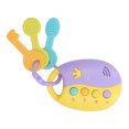 thumbnail image 3 of Car Keys Toy, Portable Kids Car Keys Toy Sensory Training With Teethers For Travel Play For Toddlers, 3 of 8
