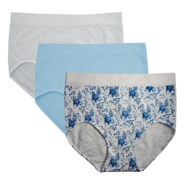 FEM Culottes pour FEMmes Sans Coutures, Culottes Couvrantes - Lot de 3