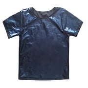 Ketyyh-chn99 Homme s'entraîner chemise couleur solide basique chemise Tops Hommes manches longues T-Shirt Soft Classic Tee Men's T Shirts Bleu,L