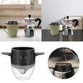 thumbnail image 3 of Portable Stainless Steel Pour Over Coffee Maker - Reusable Filter, for 1 - 2 Cups, Travel, Camping, 3 of 6