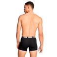 thumbnail image 4 of PUMA Men Boxer Trunks, 2-Pack - Everyday Basic Boxers 2P, Cotton Stretch, Solid Colour Black/White M (Medium), 4 of 6