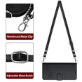 thumbnail image 3 of iPhone 14 Plus Case ,Cat PU Leather Crossbody Lanyard Strap RFID Magnetic Wallet Compatible with iPhone 14 Plus Cover, 3 of 5