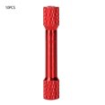 thumbnail image 3 of 10 Pcs Standoff M3x35mm Anodized Aluminum Alloy Internal Thread Column Spacer For DroneDeep Red, 3 of 7