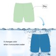 thumbnail image 2 of KAWELL Children's Color Changing Shorts, Boys'Fun Sports Quick-Drying Temperature-Sensitive Color-Changing Swimming Trunks, 2 of 3