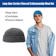 thumbnail image 2 of MesaSe Beanie Wool Fashion Keep Warm Fleeced Hat Multipurpose Winter Breathable Sports Caps, 2 of 6