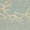 thumbnail image 1 of Unique Loom Botanical Collection Tapis Intérieur et Extérieur Abstrait Pictural Transitionnel, 9 x 12 Pieds, Bleu Clair / Beige, 1 of 10
