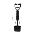 thumbnail image 3 of SLYNSHome Pooper Scooper for Dogs,Non-Breakable Long Handle Foldable Portable Dog Scooper with Spring,Easy to Pick Up - Black, 3 of 9
