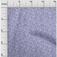 thumbnail image 2 of oneOone Georgette Viscose Royal Blue3 Fabric Abstract Craft Projects Decor Fabric Printed By The Yard 42 Inch Wide, 2 of 4