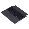 thumbnail image 4 of Tignapoo Étui Clavier Bluetooth T207D pour iPad Pro 11 et iPad Air 4 avec Conception Détachable, Pavé Tactile, Fente pour Crayon en TPU, Touches Rétroéclairées, Compatible avec iOS, Couleur Noire, Batterie 450 mAh, Comprend, 4 of 6