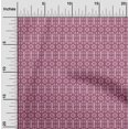 thumbnail image 2 of oneOone Velvet Dark Magenta Fabric Geometric Sewing Craft Projects Fabric Prints By Yard 58 Inch Wide, 2 of 4
