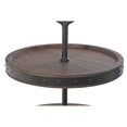 thumbnail image 4 of IH Casa Decor Wood Acacia Grey Avec Support De Gâteau À 2 Niveaux Riveté, 4 of 4