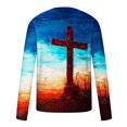 thumbnail image 5 of T-shirts pour Hommes Lot T-Shirts pour Hommes de Rue Tendance Croyance Imprimé Col Rond Manches Courtes T-Shirts à Manches pour Hommes T-Shirts Blancs pour Hommes T-Shirts à Col en V Hommes en Solde Noir TG, 5 of 5